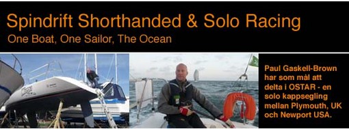  One boat. One sailor. The ocean