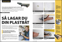 Så lagar du din plastbåt