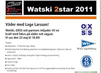 En kväll med fokus på väder och vägval