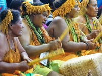 Hela Honiara vibrerar