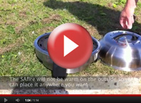  SAfire - portabel grill